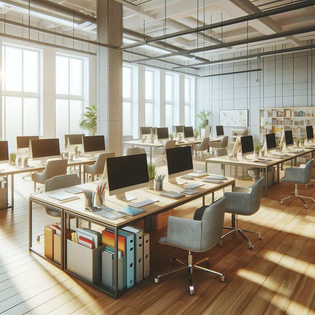 物业集中检修涉及多个岗位时创业公司怎样统一写字楼办公办公家具布局的口径